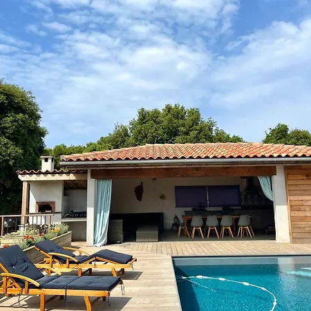Alivu Belle Piscine Chauffée Villa Bonifacio (Corsica)