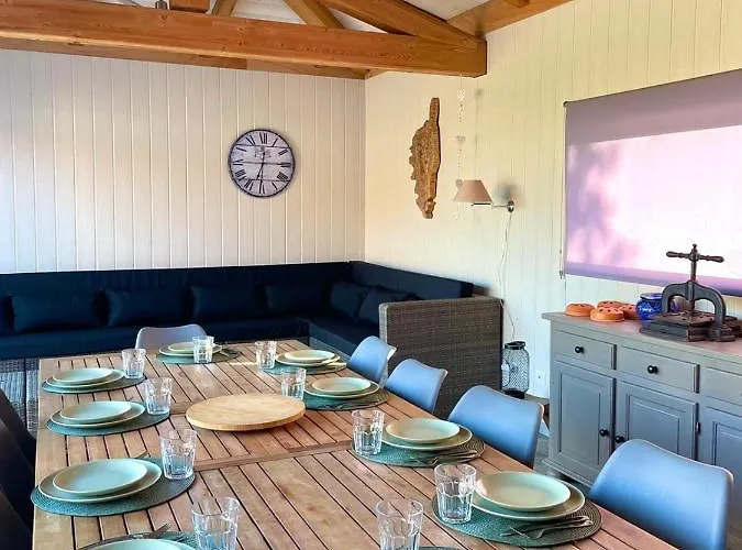 Alivu Belle Piscine Chauffee 别墅 博尼法乔